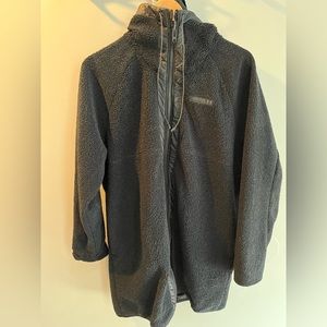 Womens Under Armour reversible fleece parka